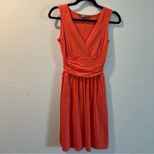 Women’s Northface orange sleeveless a-line dress size XS